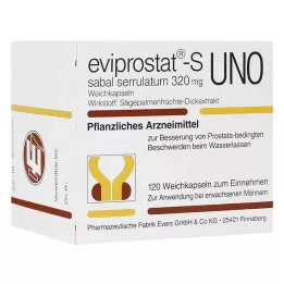 EVIPROSTAT-S sabal serrulatum 320 uno kapslid, 120 tk