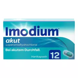 IMODIUM ägedad kõvakapslid, 12 tk