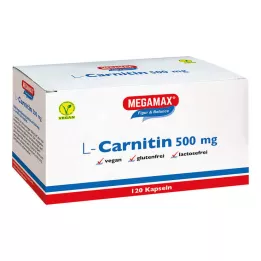 L-CARNITIN 500 mg Megamaxi kapslid, 120 tk