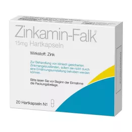 ZINKAMIN Falk 15 mg kõvakapslid, 20 tk
