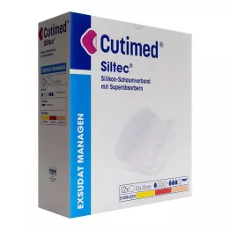 CUTIMED Siltec vaht segu 10x10 cm mittekleepuv, 12 tk