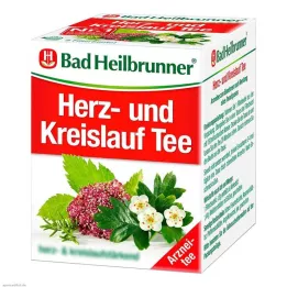 BAD HEILBRUNNER Südame ja vereringe tee N Fbtl., 8X1,5 g
