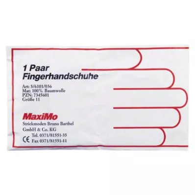 HANDSCHUHE puuvilla suurus
