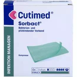 CUTIMED sorbakt surub kokku 7x9 cm, 6 tk