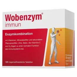 WOBENZYM immuno gastroresistentsed tabletid, 120 tk