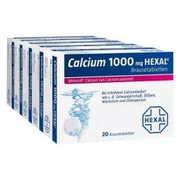 CALCIUM 1000 HEXAL kihisevat tabletti, 100 tk