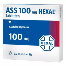 ASS 100 HEXAL tabletti, 50 tk