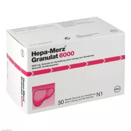 HEPA MERZ Graanulid 6000 kotti, 30 tk