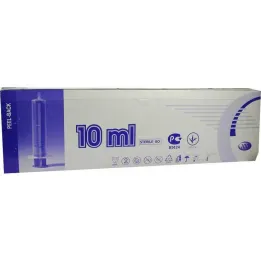 Süstlad 10 ml Luer, 2 osa, 100 tk