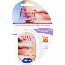 HERPES PATCH huule herpes 15 mm, 15 tk
