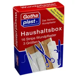GOTHAPLAST Majapidamiskasti ribad, 16 tk