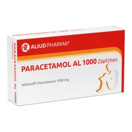 PARACETAMOL AL 1000 suposiiti, 10 tk