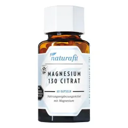 Naturafit Magnesium 130 Citr kapslid, 60 tk