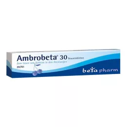 AMBROBETA 30 kihisevat tabletti, 20 tk