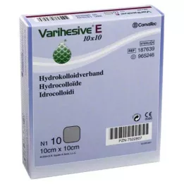 VARIHESIVE E 10x10 cm HKV hüdroaktiivne, 10 tk