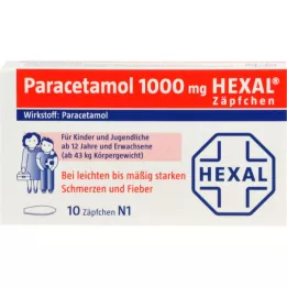 Paratsetamooli 1000 heksaalide suposiitide, 10 tk