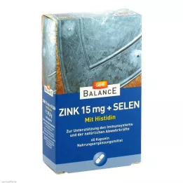 GEHE BALANCE Tsink 15 mg + seleenikapslid, 60 tk