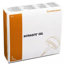 INTRASITE Geel-hüdrogeeli haavapuhastusvahend, 10X15 g