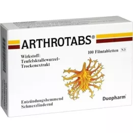 ARTHROTABS Õhukese polümeerikattega tabletid, 100 tk