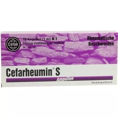 CEFARHEUMIN ampullid, 10x1 ml CEFARHEUMIN ampullid, 10x1 ml