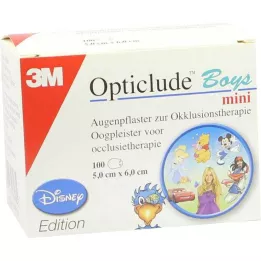 OPTICLUDE 3M Disney Boys Mini 2537MDPB-100, 100 tk