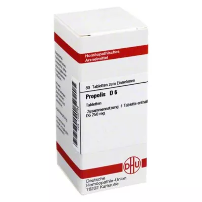 PROPOLIS D 6 tabletti, 80 tk