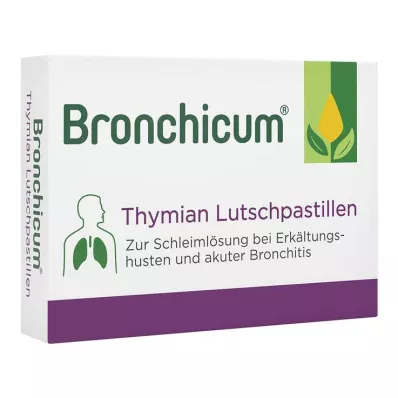 BRONCHICUM Tüümiani pastillid, 20 tk