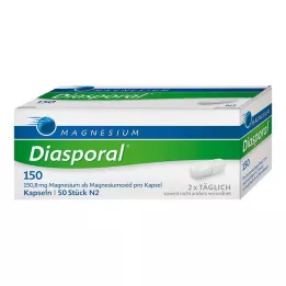 MAGNESIUM DIASPORAL 150 kapslit, 50 tk