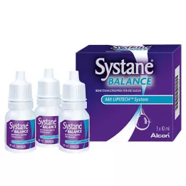 SYSTANE BALANCE Libestustilgad silmadele, 3X10 ml