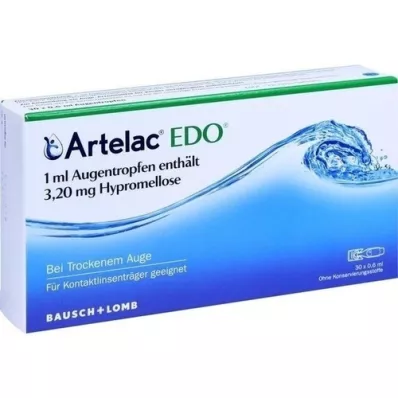 ARTELAC EDO silmatilku, 30x0,6 ml