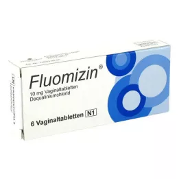 FLUOMIZIN 10 mg vaginaalsed tabletid, 6 tk