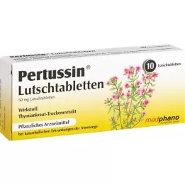 PERTUSSIN Imevad tabletid, 10 tk