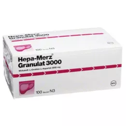 HEPA MERZ Graanulid 3000 kotti, 100 tk