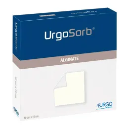 Urgosorb 10x10 cm kompressid, 10 tk