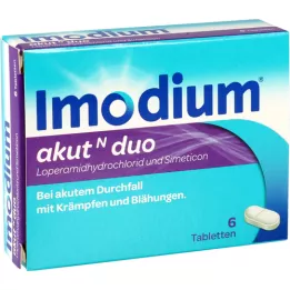 IMODIUM ägedad n -duo -tabletid, 6 tk