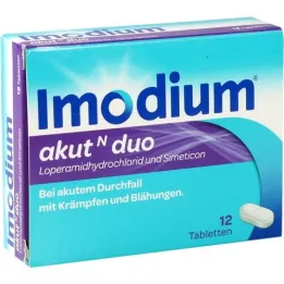 IMODIUM ägedad n -duo -tabletid, 12 tk