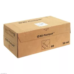 BD PLASTIPAK Spray 50 ml Luer Lok keskne, 60X50 ml