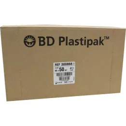 BD PLASTIPAK Spr.50 ml Luer ekstsentrik, 60X50 ml
