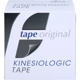 KINESIOLOGIC originaal 5 cmx5 m must, 1 tk