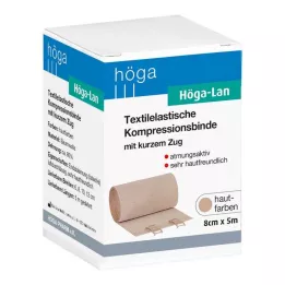 HÖGA-LAN lühike veniv side 8 cmx5 m, 1 tk