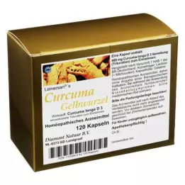CURCUMA GELBWURZEL Kapseln, 120 tk