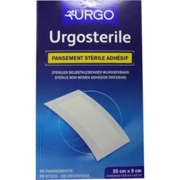 URGOSTERILE haavade assotsiatsioon 90x200 mm steriilne, 20 tk