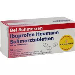 IBUPROFEN Heumann Painkillers 400 mg, 50 tk