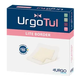 Urgotül Lite Border 8x8 cm side, 10 tk