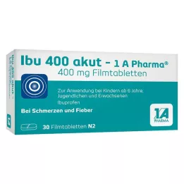 IBU 400 akut-1A Pharma õhukese polümeerikattega tabletti, 30 tk