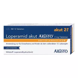 LOPERAMID akut Aristo 2 mg tabletid, 10 tk