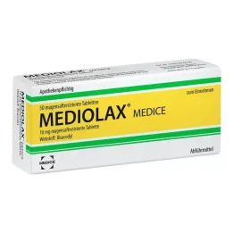 MEDIOLAX Medice gastroresistentsed tabletid, 50 tk