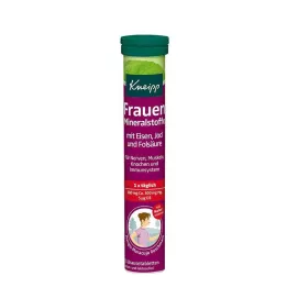 KNEIPP Women Minerals kihisevad tabletid, 15 tk