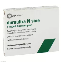DURAULTRA N sine silmatilgad, 10X0,6 ml