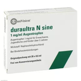 DURAULTRA N sine silmatilgad, 20X0,6 ml